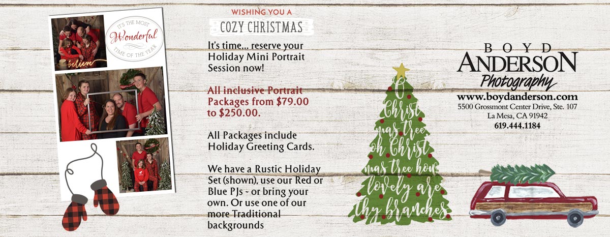 Boyd Anderson Photography Holiday Mini Sessions
